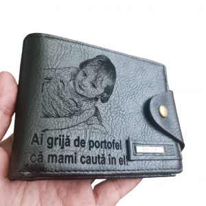 Portofel Personalizat 'Ai grija de portofel'
