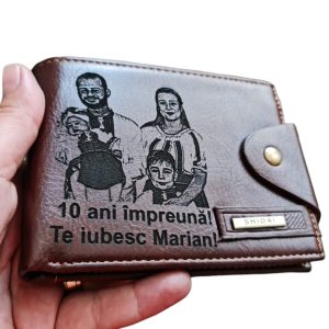 Portofel Personalizat '10 ani impreuna' Portofel Personalizat '10 ani impreuna'