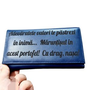 Portofel Personalizat 'Adevaratele valori'