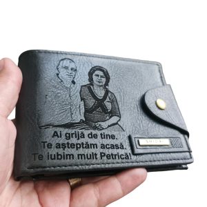 Portofel Personalizat 'Ai grija de tine 3'