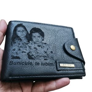 Portofel Personalizat 'Bunicule, te iubim' Portofel Personalizat 'Bunicule, te iubim'
