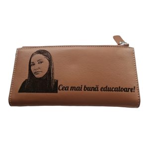 Portofel Personalizat 'Cea mai buna educatoare'