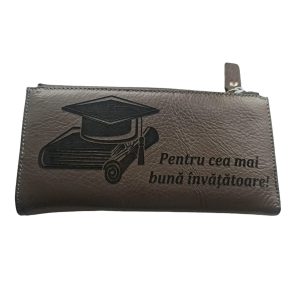 Portofel Personalizat 'Cea mai buna invatatoare'