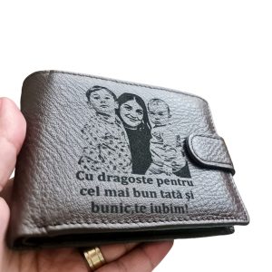 Portofel Personalizat 'Cu dragoste pnmb'