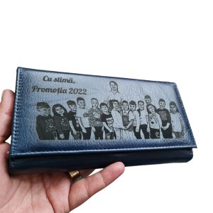 Portofel Personalizat 'Cu stima promotia 2022' Portofel Personalizat 'Cu stima promotia 2022'