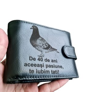 Portofel Personalizat 'De 40 de ani aceeasi pasiune' Portofel Personalizat 'De 40 de ani aceeasi pasiune'