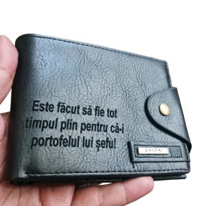 Portofel Personalizat 'Este facut sa fie' Portofel Personalizat 'Este facut sa fie'