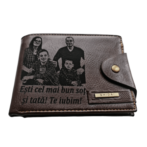 Portofel Personalizat 'Esti cel mai bun sot' Portofel Personalizat 'Esti cel mai bun sot'