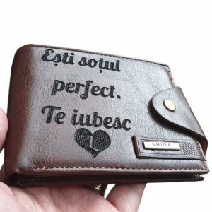 Portofel Personalizat 'Esti sotul meu'