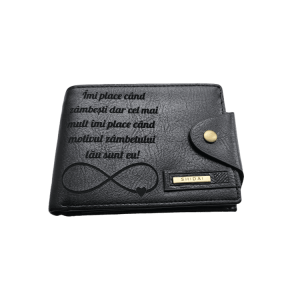 Portofel Personalizat 'Imi place cand zambesti' Portofel Personalizat 'Imi place cand zambesti'