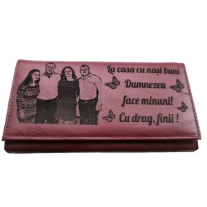 Portofel Personalizat 'La casa cu nasi buni' Portofel Personalizat 'La casa cu nasi buni'