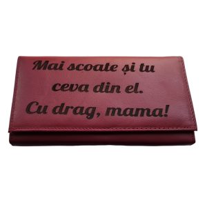 Portofel Personalizat 'Mai scoate si tu ceva'