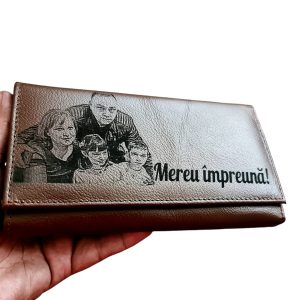 Portofel Personalizat 'Mereu impreuna' Portofel Personalizat 'Mereu impreuna'