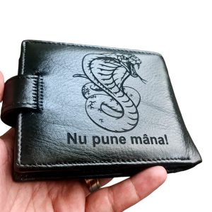 Portofel Personalizat 'Nu pune mana'