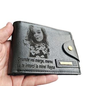 Portofel Personalizat 'Oriunde vei merge penb' Portofel Personalizat 'Oriunde vei merge penb'