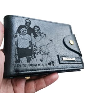 Portofel Personalizat 'Tata te iubim mult' Portofel Personalizat 'Tata te iubim mult'