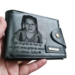 Portofel Personalizat 'Tati ai grija de tine 2' Portofel Personalizat 'Tati ai grija de tine 2'