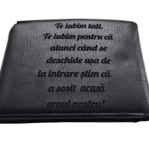 Portofel Personalizat 'Te iubim tati penb'