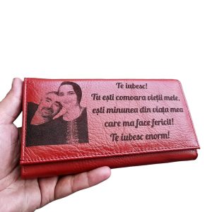 Portofel Personalizat 'Tu esti comoara'