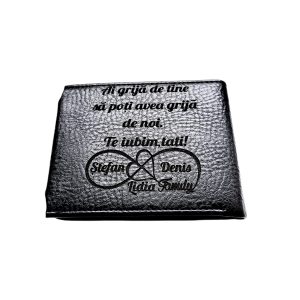 Portofel Personalizat 'Ai grija'