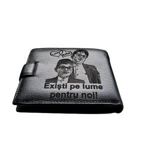 Portofel Personalizat 'Existi pentru noi' Portofel Personalizat 'Existi pentru noi'