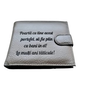 Portofel Personalizat 'Poarta cu tine' Portofel Personalizat 'Poarta cu tine'