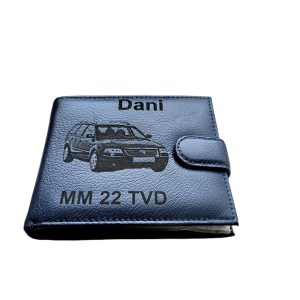 Portofel Personalizat numar auto tvd