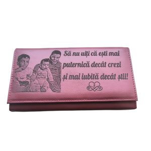 Portofel Personalizat 'Mai puternica'