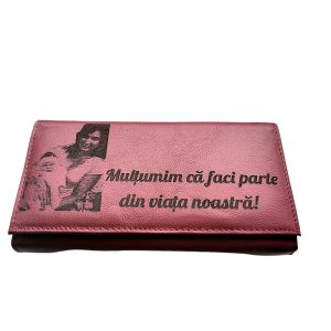 Portofel Personalizat 'Multumim'